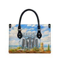 Chronicle of Georgia Leather Bag Georgian Architecture - Church Of The Annunciation