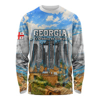 Chronicle of Georgia Long Sleeve Shirt Georgian Architecture - Church Of The Annunciation