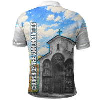 Chronicle of Georgia Polo Shirt Georgian Architecture - Church Of The Annunciation