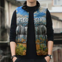 Chronicle of Georgia Sleeveless Puffer Jacket Georgian Architecture - Church Of The Annunciation