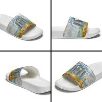Chronicle of Georgia Slide Sandals Georgian Architecture - Church Of The Annunciation
