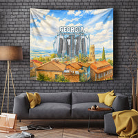 Chronicle of Georgia Tapestry Georgian Architecture - Church Of The Annunciation