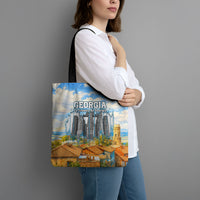Chronicle of Georgia Tote Bag Georgian Architecture - Church Of The Annunciation