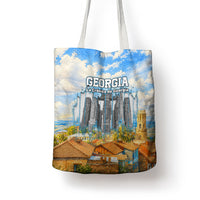 Chronicle of Georgia Tote Bag Georgian Architecture - Church Of The Annunciation