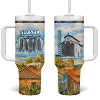 Chronicle of Georgia Tumbler With Handle Georgian Architecture - Church Of The Annunciation