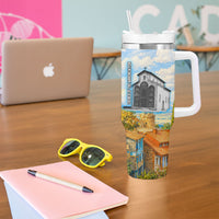 Chronicle of Georgia Tumbler With Handle Georgian Architecture - Church Of The Annunciation