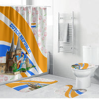 Dutch Republic Netherlands Bathroom Set Patriotism Vintage Heraldic Crest Floral Tulip