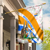Dutch Republic Netherlands Garden Flag Patriotism Vintage Heraldic Crest Floral Tulip