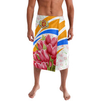 Dutch Republic Netherlands Lavalava Patriotism Vintage Heraldic Crest Floral Tulip