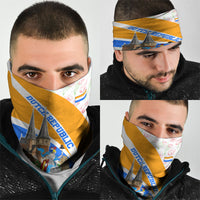 Dutch Republic Netherlands Neck Gaiter Patriotism Vintage Heraldic Crest Floral Tulip