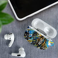 Saint Lucia Kings Cricket AirPods Case Born To Lead Caribbean Cricket Graffiti Splash Art