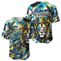 Saint Lucia Kings Cricket Baseball Jersey Born To Lead Caribbean Cricket Graffiti Splash Art