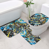 Saint Lucia Kings Cricket Bathroom Set Born To Lead Caribbean Cricket Graffiti Splash Art