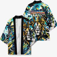 Saint Lucia Kings Cricket Kimono Born To Lead Caribbean Cricket Graffiti Splash Art