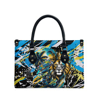 Saint Lucia Kings Cricket Leather Bag Born To Lead Caribbean Cricket Graffiti Splash Art