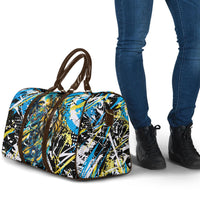 Saint Lucia Kings Cricket Travel Bag Born To Lead Caribbean Cricket Graffiti Splash Art