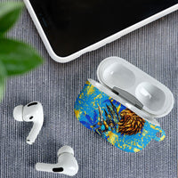 Saint Lucia Cricket AirPods Case Kings Lion Unstoppable Mascot Art