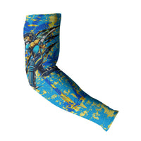 Saint Lucia Cricket Arm Sleeves Kings Lion Unstoppable Mascot Art
