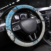El Diez Argentina GOAT 10 Football Steering Wheel Cover Goat Mascot King Crown Graffiti Art