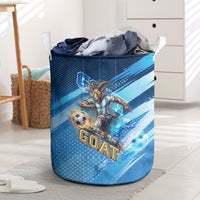 Argentina Football GOAT 10 Pride Laundry Basket Power of the King - 4 Star Champions Mascot