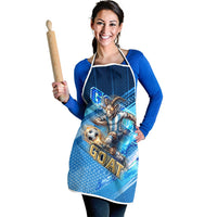 Argentina Football GOAT 10 Pride Apron Power of the King - 4 Star Champions Mascot