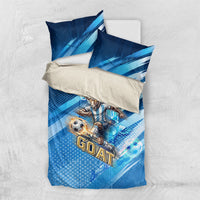 Argentina Football GOAT 10 Pride Bedding Set Power of the King - 4 Star Champions Mascot
