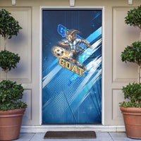 Argentina Football GOAT 10 Pride Door Cover Power of the King - 4 Star Champions Mascot