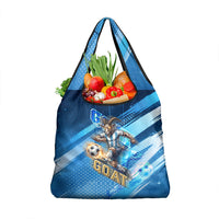 Argentina Football GOAT 10 Pride Grocery Bag Power of the King - 4 Star Champions Mascot