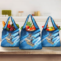 Argentina Football GOAT 10 Pride Grocery Bag Power of the King - 4 Star Champions Mascot
