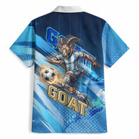 Argentina Football GOAT 10 Pride Hawaiian Shirt Power of the King - 4 Star Champions Mascot