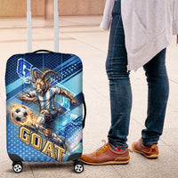 Argentina Football GOAT 10 Pride Luggage Cover Power of the King - 4 Star Champions Mascot