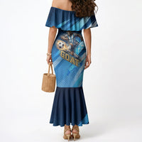 Argentina Football GOAT 10 Pride Mermaid Dress Power of the King - 4 Star Champions Mascot