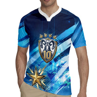 Argentina Football GOAT 10 Pride Rugby Jersey Power of the King - 4 Star Champions Mascot
