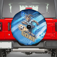 Argentina Football GOAT 10 Pride Spare Tire Cover Power of the King - 4 Star Champions Mascot
