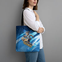 Argentina Football GOAT 10 Pride Tote Bag Power of the King - 4 Star Champions Mascot