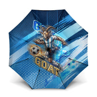 Argentina Football GOAT 10 Pride Umbrella Power of the King - 4 Star Champions Mascot