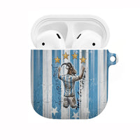 Argentina Football GOAT AirPods Case Four Times World Champions
