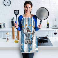 Argentina Football GOAT Apron Four Times World Champions
