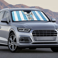 Argentina Football GOAT Auto Sun Shade Four Times World Champions