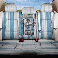 Argentina Football GOAT Back Car Seat Cover Four Times World Champions