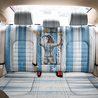 Argentina Football GOAT Back Car Seat Cover Four Times World Champions