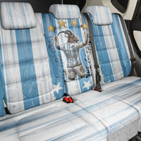 Argentina Football GOAT Back Car Seat Cover Four Times World Champions