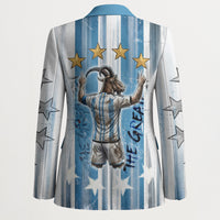 Argentina Football GOAT Blazer Four Times World Champions