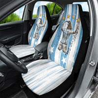 Argentina Football GOAT Car Seat Cover Four Times World Champions