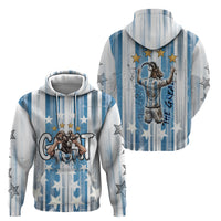 Argentina Football GOAT Hoodie Four Times World Champions