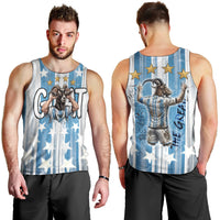 Argentina Football GOAT Men Tank Top Four Times World Champions