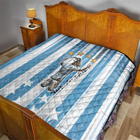 Argentina Football GOAT Quilt Four Times World Champions