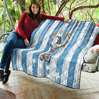 Argentina Football GOAT Quilt Four Times World Champions