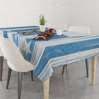 Argentina Football GOAT Tablecloth Four Times World Champions