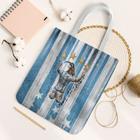 Argentina Football GOAT Tote Bag Four Times World Champions
